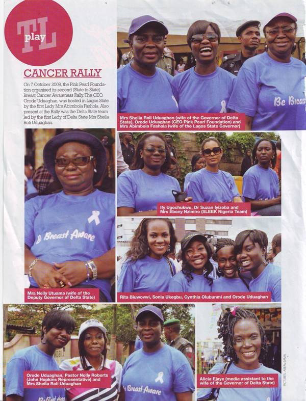 Ist Ladies in Cancer Rally