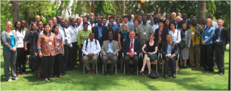 Meeting Nigerians working on TB from all over the continent meet in Ghana