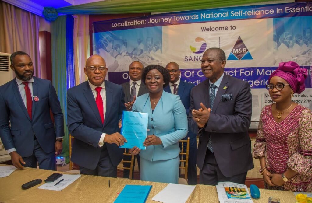 Sanofi signs pact with May & Baker for local production… NAFDAC, PSN, NIROPHARM, PMG-MAN, others applaud