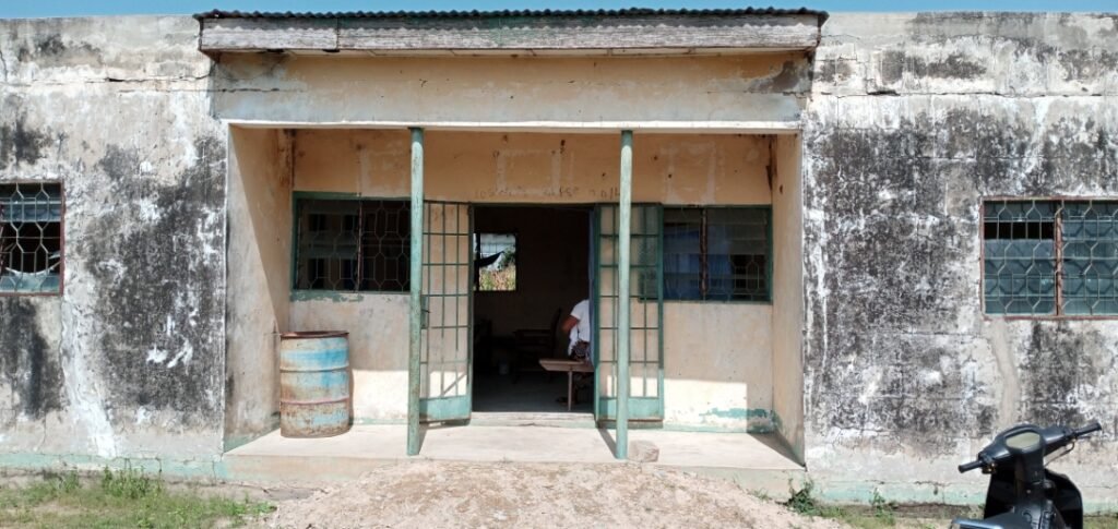 An eyesore that is Dagodnagbe Primary Healthcare Centre