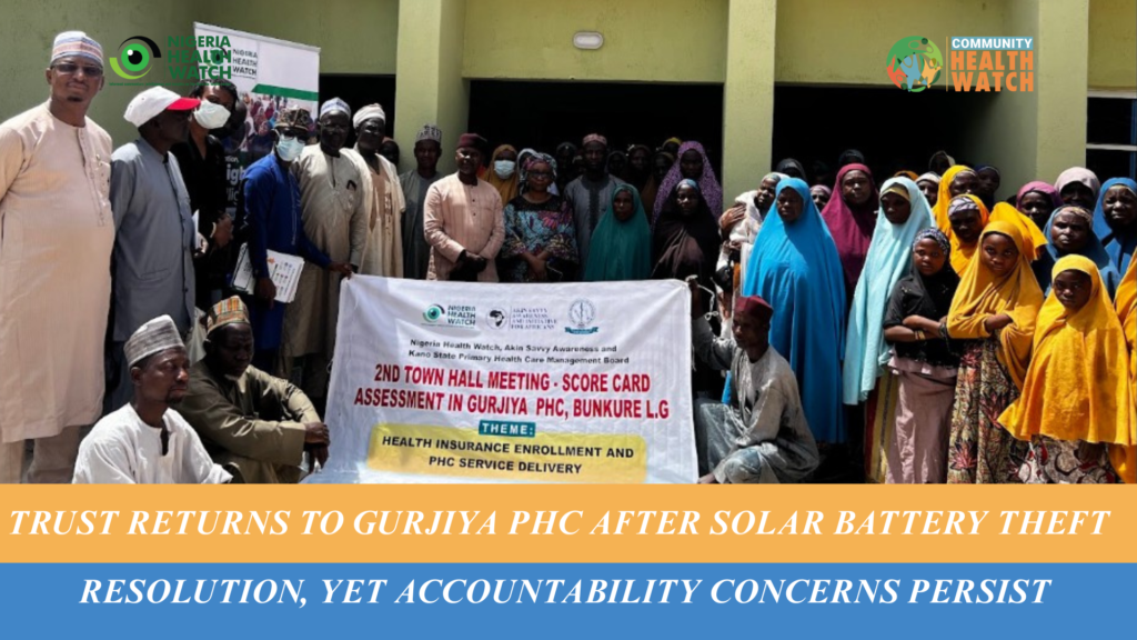 Trust Returns to Gurjiya PHC After Solar Battery Theft Resolution, Yet Accountability Concerns Persist