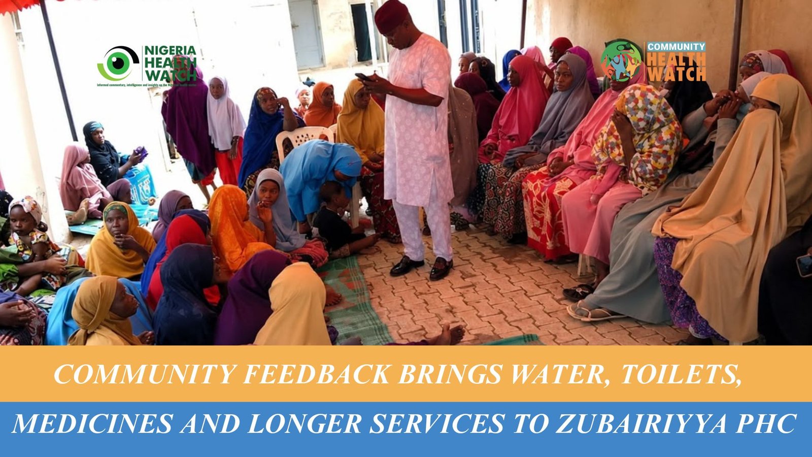 Community Feedback Brings Water, Toilets, Medicines and Longer Services to Zubairiyya PHC